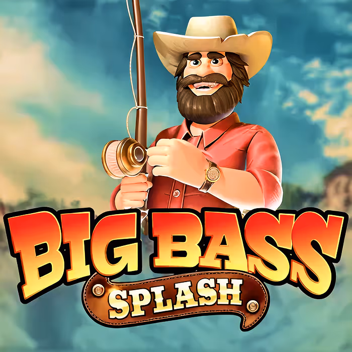 Big Bass Splash fishing themed slot with bonus spins and multipliers